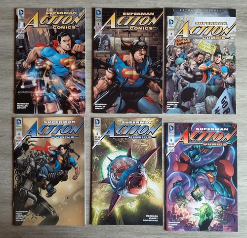Lotto superman action comics - superman,
